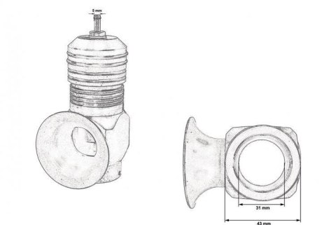 Blow Off TurboWorks RF Srebrny