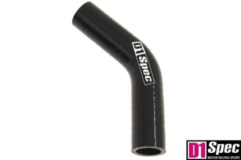 Kolanko 45st D1Spec Black 10mm XL