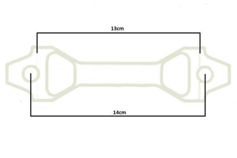 Uchwyt Akumulatora D1Spec 15cm silver