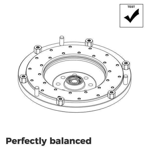 Koło zamachowe do konwersji Honda K K20 K24 - BMW M50 S50 M52 S52 M54 S54 M57 - 240MM / 9.45"