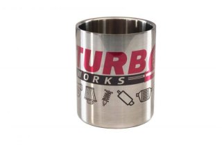 Kubek metalowy 300ml Srebrny TurboWorks