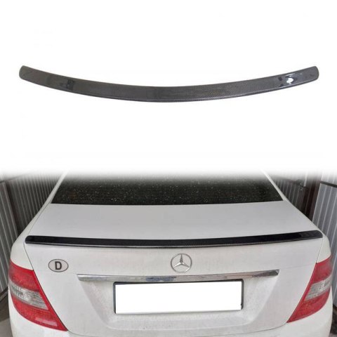 Lotka Lip Spoiler - Mercedes-Benz C Class W204 07-13 Carbon