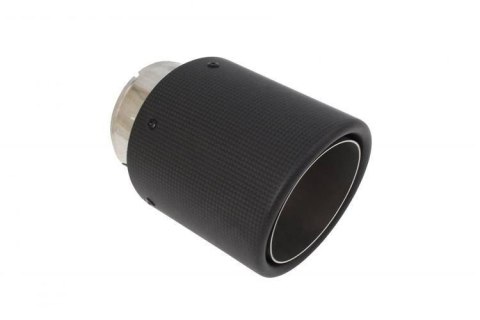 Końcówka tłumika 78mm wejście 63mm Carbon Mat