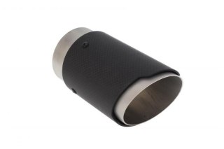 Końcówka tłumika 80mm wejście 67mm Carbon