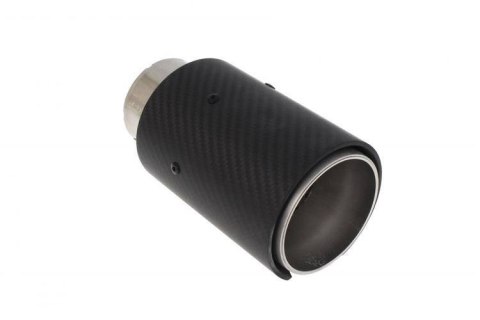 Końcówka tłumika 89mm wejście 65mm Carbon Mat