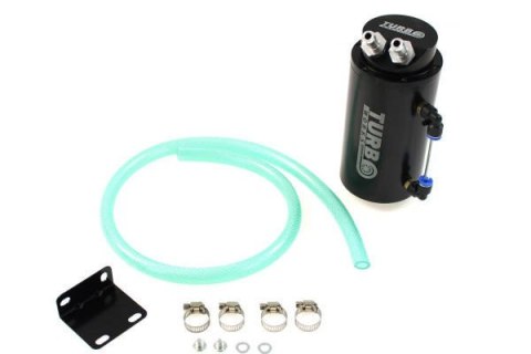 Oil catch tank 0.7L 20mm TurboWorks Black Oil catch tank 0.7L 20mm TurboWorks Black