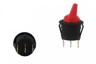 Włącznik Flip ON-OFF 3PIN Led Red