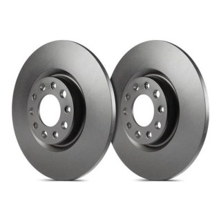 D1733 - Tarcze hamulcowe Premium Gładkie (Para) EBC Brakes NISSAN | Cube | Tiida