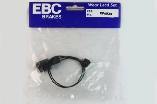 EFA034 - Czujnik zużycia klocków hamulcowych EBC Brakes BMW | 5 Series (E28)(518) | 5 Series (E28)(520) | 5 Series (E28)(524) |