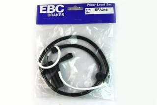 EFA046 - Czujnik zużycia klocków hamulcowych EBC Brakes BMW | 5 Series (E39)(520) | 5 Series (E39)(523) | 5 Series (E39)(525) |