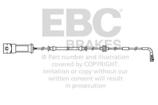 EFA118 - Czujnik zużycia klocków hamulcowych EBC Brakes OPEL | Signum | Vectra | VAUXHALL | Signum | Vectra