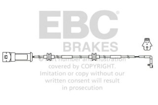 EFA134 - Czujnik zużycia klocków hamulcowych EBC Brakes OPEL | Omega | VAUXHALL | Omega