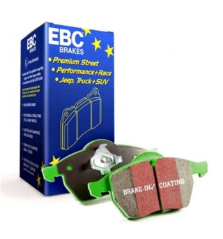 DP2100 - Zestaw klocków hamulcowych seria GREENSTUFF EBC Brakes AC | Ace | Aceca | Greyhound | ASTON MARTIN | DB MK3 | PEERLESS