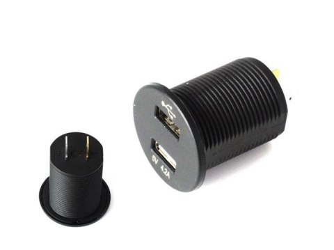 Gniazdo 12/24V 2xUSB 4,2A Gniazdo 12/24V 2xUSB 4,2A