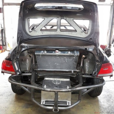 Fuel Basket BMW 3 E92 + Bash Bar v.2