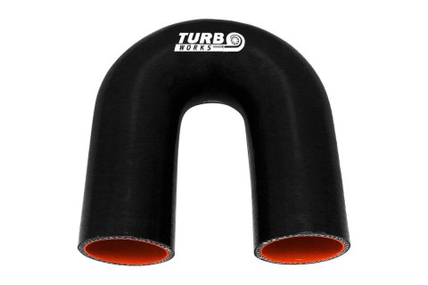 Kolanko 180st TurboWorks Pro Black 45mm