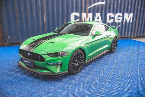 Dokładki Progów Street Pro v.1 Ford Mustang GT Mk6 Facelift - Black