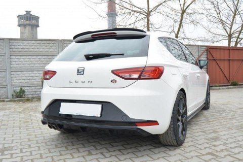 Dyfuzor Tylny Seat Leon III FR - Gloss Black