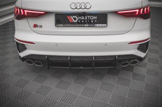 Dyfuzor Tylny Street Pro Audi S3 Sportback 8Y - Black