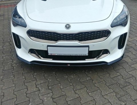 Splitter Kia Stinger I GT GT-Line przód v.1 Gloss Black