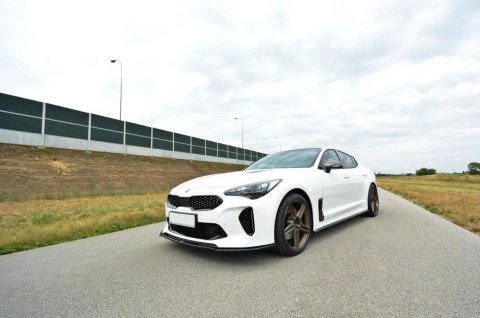 Splitter Przedni v.2 Kia STINGER GT - Gloss Black