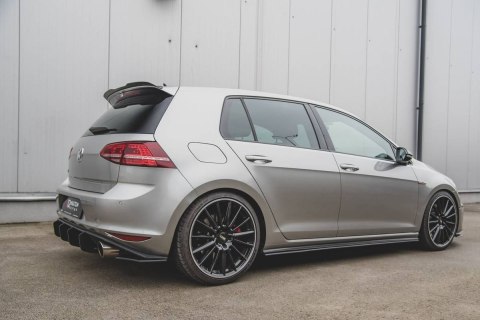 Dokładki Progów Racing Durability Volkswagen Golf 7 GTI - Black