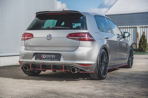 Dokładki Progów Racing Durability Volkswagen Golf 7 GTI - Black