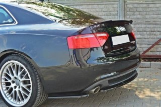 Przedłużenie Spoilera Audi S5 / A5 / A5 S-Line 8T / 8T FL Coupe - Gloss Black