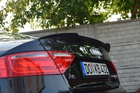 Przedłużenie Spoilera Audi S5 / A5 / A5 S-Line 8T / 8T FL Coupe - Gloss Black