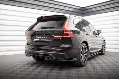 Przedłużenie Spoilera Volvo XC60 II R-Design - Gloss Black