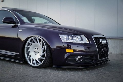 Splitter Przedni Audi A6 S-Line C6 FL - Gloss Black