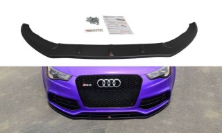 Splitter Przedni Audi RS5 8T 10-11 Przedlift oraz Polift - Gloss Black