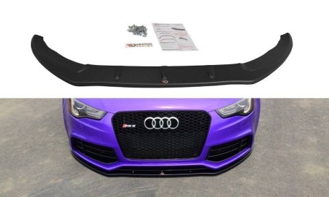 Splitter Przedni Audi RS5 8T 10-11 Przedlift oraz Polift - Gloss Black