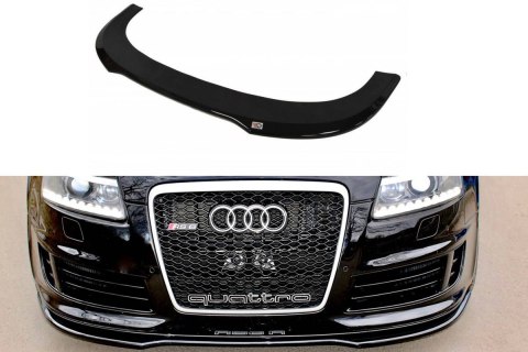 Splitter Przedni Audi RS6 C6 - Gloss Black