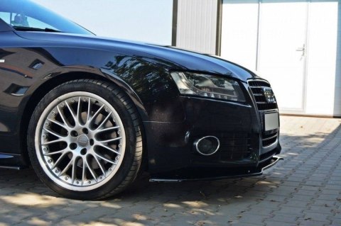 Splitter Przedni Audi S5 / A5 S-Line 8T - Gloss Black