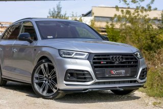 Splitter Przedni Audi SQ5/Q5 S-line MkII - Gloss Black