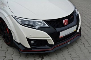 Splitter Przedni Honda Civic IX Type R v.2 - Gloss Black