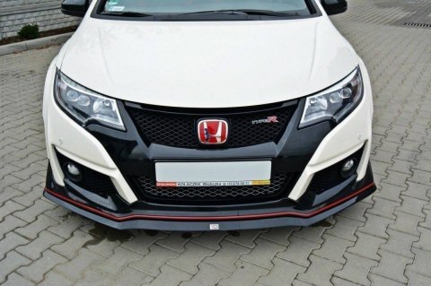 Splitter Przedni Honda Civic IX Type R v.2 - Gloss Black