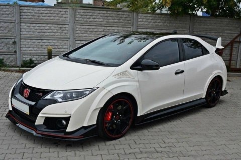 Splitter Przedni Honda Civic IX Type R v.2 - Gloss Black