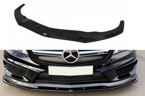 Splitter Przedni Mercedes-Benz CLA 45 AMG C117 Przedlift v.2 - Gloss Black