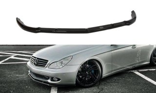 Splitter Przedni Mercedes-Benz CLS C219 Standardowy Zderzak - Gloss Black