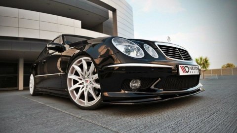 Splitter Przedni Mercedes-Benz E-Class W211 AMG Przedlift - Gloss Black