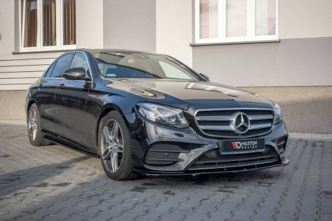 Splitter Przedni Mercedes-Benz E43 AMG / AMG-Line W213 - Gloss Black