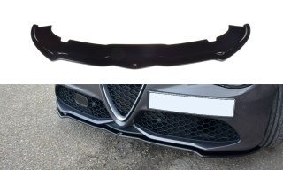 Splitter Przedni v.1 Alfa Romeo GIULIA VELOCE - Gloss Black