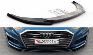 Splitter Przedni v.1 Audi A6 S-Line / S6 C8 - Gloss Black