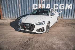 Splitter Przedni v.1 Audi S5 / A5 S-Line F5 Facelift - Gloss Black