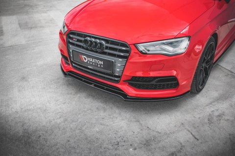 Splitter Audi A3 8V przód v.2 Gloss Black