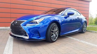 Splitter Przedni v.2 Lexus Rc - Gloss Black