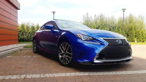 Splitter Przedni v.2 Lexus Rc - Gloss Black