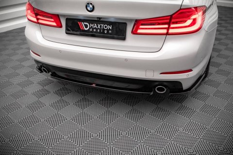 Splitter Tylny Środkowy BMW 5 G30 - Gloss Black